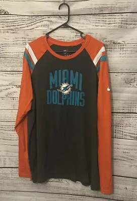 Men’s Nike Miami Dolphins Long Sleeve Size 3XL • $17