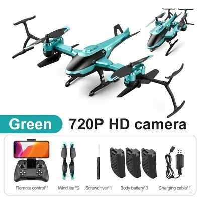 New Rc Helicopters Quad Copter Dron Toys Wifi Drones With Professional HD... • $57.69