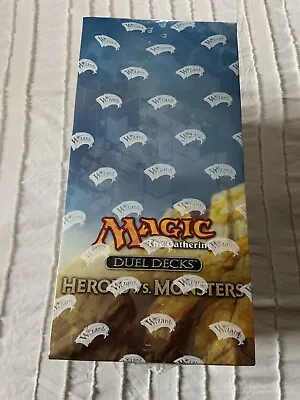 SEALED MTG HEROES & MONSTERS DUEL DECKS CASE OF (6) Magic The Gathering 2013 • $205.16