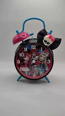 Monster High Twin Bell Alarm Clock -Frankie Stein-Draculaura-Operetta  • $23.99