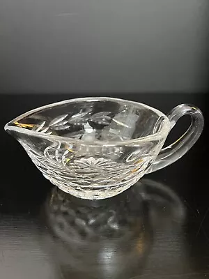 Signed Waterford Crystal Glandore Sauce Gravy Boat Clear Excellent Condition • $27.99