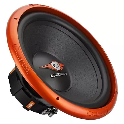 CADENCE Car Audio Subwoofer 15  S1W15D4.V2 1200W Dual 2  Voice Coil 4 Ohm Each • $234.18