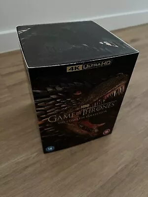 Game Of Thrones 4K Complete Collection Seasons 1-8 Boxset • $199.95