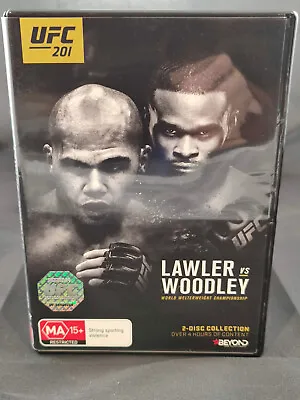 UFC #201 - Lawler Vs Woodley (DVD 2016) - 2 DVD Set - AU Release - LIKE NEW • $7.82