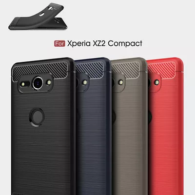 $9.99 • Buy For SONY Xperia 5 XZ3 XZ4 Case Carbon Fiber Shockproof TPU Cover XZ2 Premium