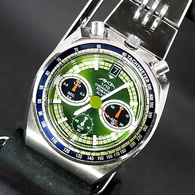 Seiko ALBA AKA BULLHEAD  Wristwatch Green Dial V657-6060  #166c • $269