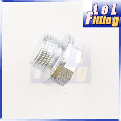 O2 Sensor Bung Plug M18 X 1.5 Zinc Plated Mild Stainless Stealth Male M18 Plug • $3.39