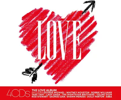 Various Artists : The Love Album CD Box Set 4 Discs (2020) Fast And FREE P & P • £2.27
