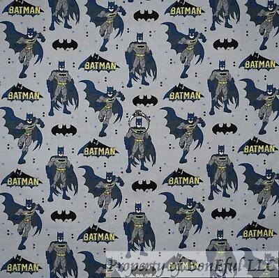 BonEful Fabric FQ Cotton Quilt Batman Marvel Comic Super Hero Movie Boy Print US • $5.07