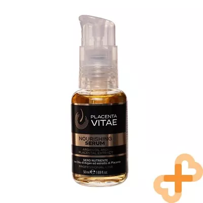 PLACENTA VITAE Nourishing Hair Serum 50ml Placenta & Argan Oil Extract Repairing • £15.37