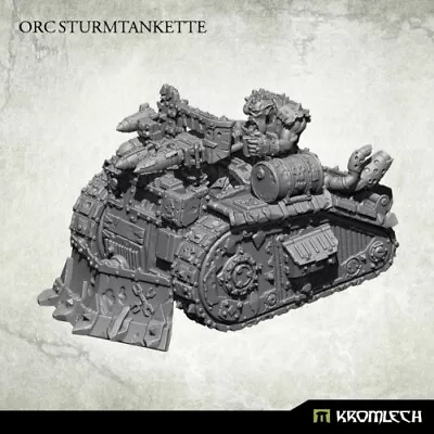 Orc Sturmtankette Ork Blood Axes Zagstruk Trukk Battlewagon Kromlech Ork Tank • $75.86