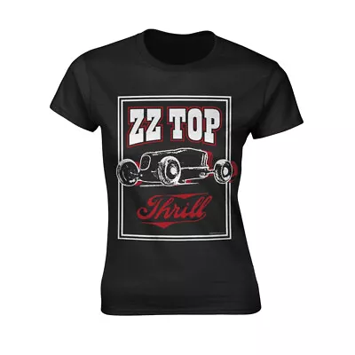 ZZ Top Thrill Womens Fitted T-Shirt NEW OFFICIAL • $29.36