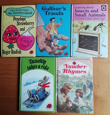 LADYBIRD BOOKS X 5 Mixed Lot • £0.99