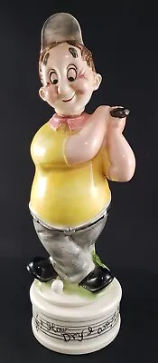 Vintage How Dry I Am Musical Moving Golfer Golfing Decanter • $39.99