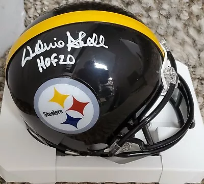 Autographed 8x10 DONNIE SHELL  HOF 20  Pittsburgh Steelers Mini W/Show Ticket • $69.99