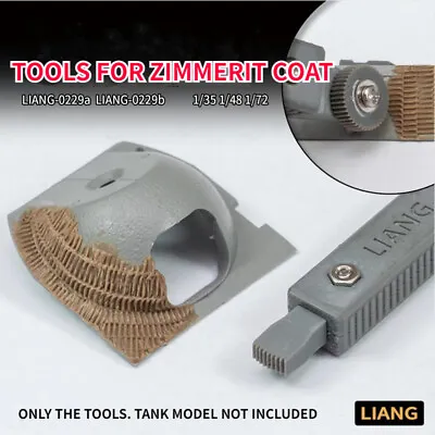 LIANG-0229A LIANG0229B Anti-magnetic Tool For Zimmerit Coat 1:35 1:48 1:72 Model • $11.19