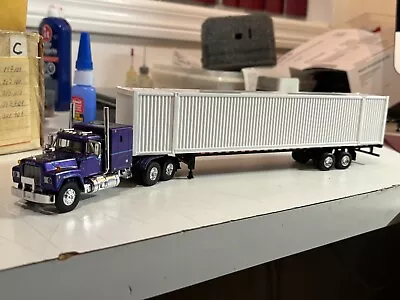 DCP 1/64 O/O Blue Mack R W/53' Container PLEASE READ • $70