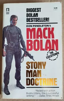 Don Pendleton: MACK BOLAN #1 Stony Man Doctrine (The Executioner) • £8