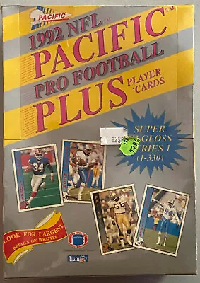 1992 NFL Pacific Pro Football Plus Player Cards Factory Sealed • $24.95