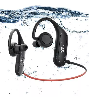 Waterproof Earbuds For Swimming Swimming Headphones With Mp3 Playback IPX8 Wat • $75