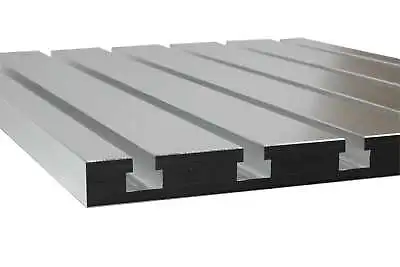 T Slot Fixture Plate 12  X 8  Aluminum T-track Metalworking Cnc Bed • $237