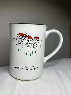 Vintage 1999 Merry Masterpieces First Edition Christmas Mugs Mount Rushmore • $12.99
