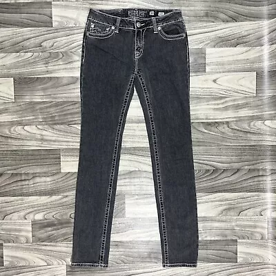 Miss Me Jeans Sunny Skinny Jeans Black Seattle View 30 X 34 • $33