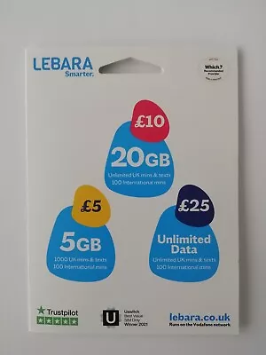 Choose Vip Memorable Holy Bismillah 786 Numbers Lebara Payg Zero Credit • £19