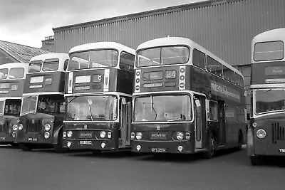 Lothian Rt Wfs299k Depot Off Leith Walk 6x4 Quality Bus Photo • £2.70