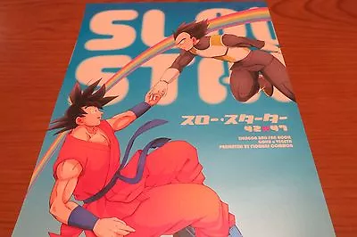 Doujinshi Dragon Ball Goku X Vegeta (B5 62pages) FLOWER COMMON SLOW STARTER DB • $69.99