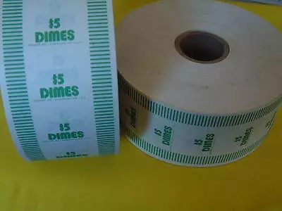 Vintage Obsolete Brandt Automatic Coin Wrap Dime Roll *new Old Stock* • $39