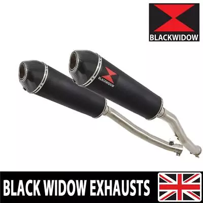 ZZR 1400 ZX14 Ninja 2008-2011 4-2 Exhaust Silencers End Cans BC40V • £369.99