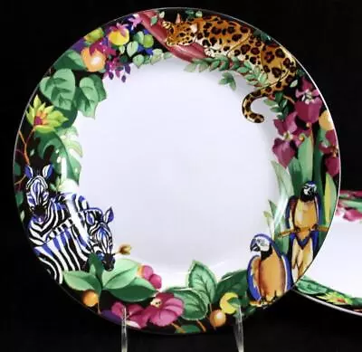 Vitromaster Rain Forest Group Of 2 Dinner Plates • $40.88