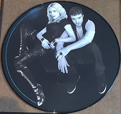 Limited Edition 12 “ Picture Disc 4 Minutes Madonna & Justin Timberlake. 4 Mixes • £29.98