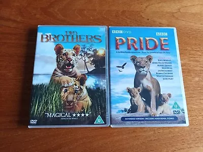£0.99 • Buy Animal (Lion, Tiger) DVD Bundle Of Two Brothers (2004, U) And Pride (2004, U)
