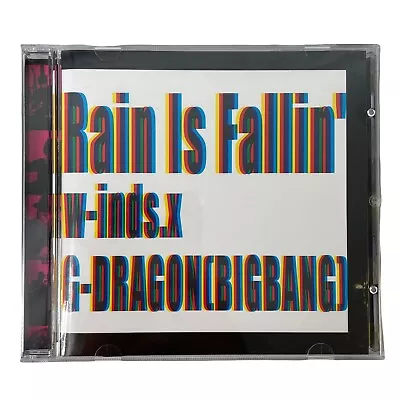 W-Inds.X/G-Dragon Bigbang Rain Is Fallin`/Hybrid Korean Band CD PCKD-3007 Kpop • $0.99