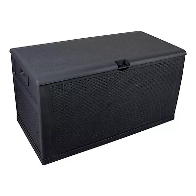 Waterproof Outdoor Storage Box 120gal Chest For Cushions Toys Tools Lockable • $135.74
