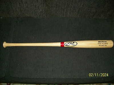 Mark McGwire Rawlings Big Stick Professional Model Wood 34” Adirondack BAT NEW • $40
