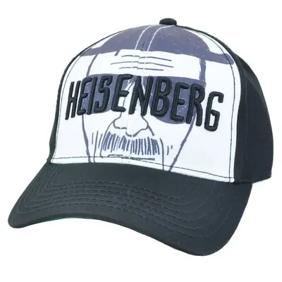 Breaking Bad Heisenberg Snapback Mr White TV Series Show Chrystal Meth Hat Cap • $27.39