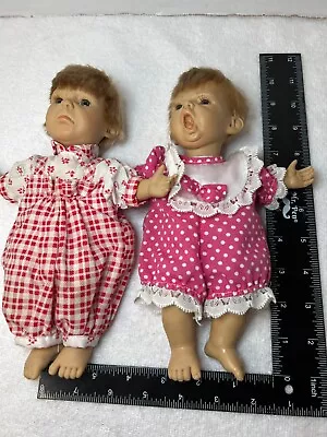 2 Berenguer Baby Expressions Dolls Girls 9  Inches Yawning And Pouting/Crying • $7.50