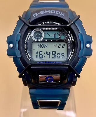 CASIO VINTAGE G-SHOCK GL-121-2V G-LIDE Moon Tide Graph 2001 • $73.99