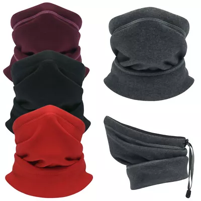 Thermal Neck Gaiter Warmer Tube Scarf Winter Motorcycle Ski Windproof Face Mask • $4.99