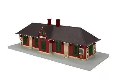 MTH 30-90641 - Country Passenger Station "Main Street" W/ Lights • $97.85