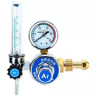 Argon CO2 Gas MIG TIG Flow Meter Welding Weld Regulator Gauge Welder CGA580 • $27.99