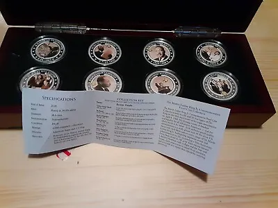 Martin Luther King Jr. Proof Coin Collection 8 Coins Bradford Boxed COA • $94.99