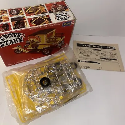 REVELL T BONE STAKE FORD  C-CAB ORIGINAL KIT! Sealed Parts 1974! Open Box • $199