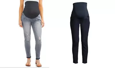 Time And Tru Maternity Skinny Jeans With 5 Pockets • $15.99