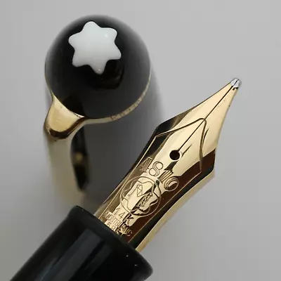 Montblanc Meisterstuck 146 VTG 1980s 14K B Nib Fountain Pen Used In Japan [023] • $385