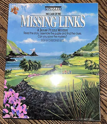 BEPUZZLED The Case Of The Missing Links A Jigsaw Puzzle Mystery  NEW SEALED • $13