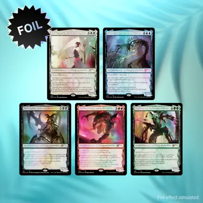 Magic: The Gathering MTG FOIL Praetors: Compleat Secret Lair Sealed New • $57.99